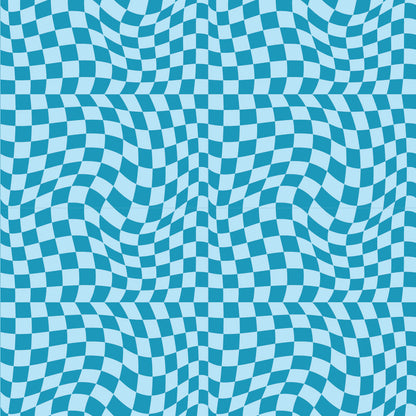 Wavy Checks 6 UV Printed Acrylic Sheet