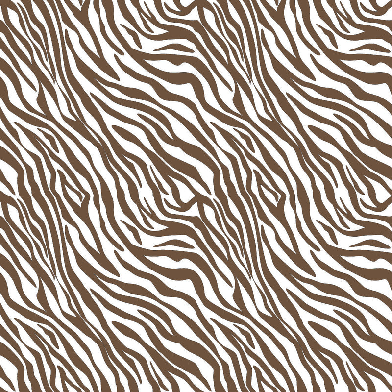 Zebra Brown UV Printed Acrylic Sheet