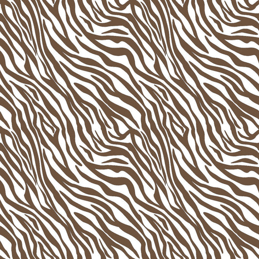 Zebra Brown UV Printed Acrylic Sheet