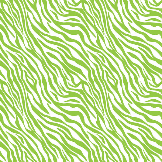 Zebra Light Green UV Printed Acrylic Sheet