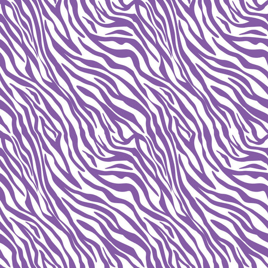 Zebra Dark Purple UV Printed Acrylic Sheet