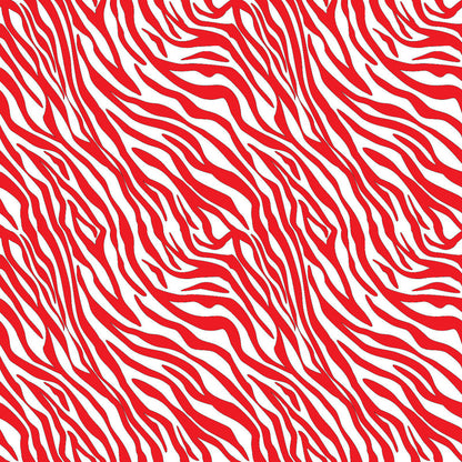 Zebra Red UV Printed Acrylic Sheet