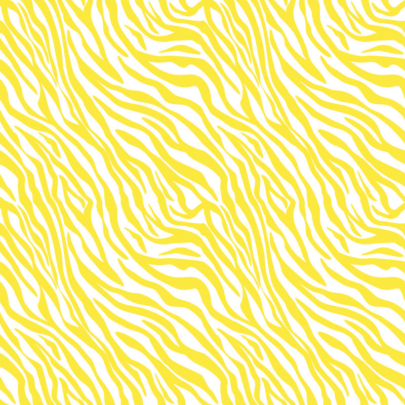 Zebra Yellow UV Printed Acrylic Sheet