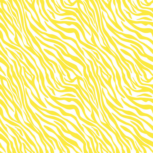 Zebra Yellow UV Printed Acrylic Sheet
